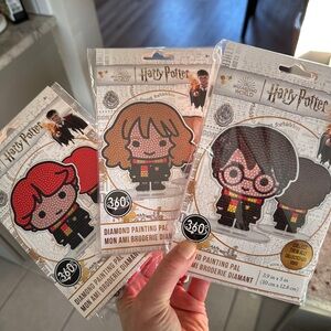 Warner Bros. Harry Potter Diamond Painting Pals - Red, Brown, Black